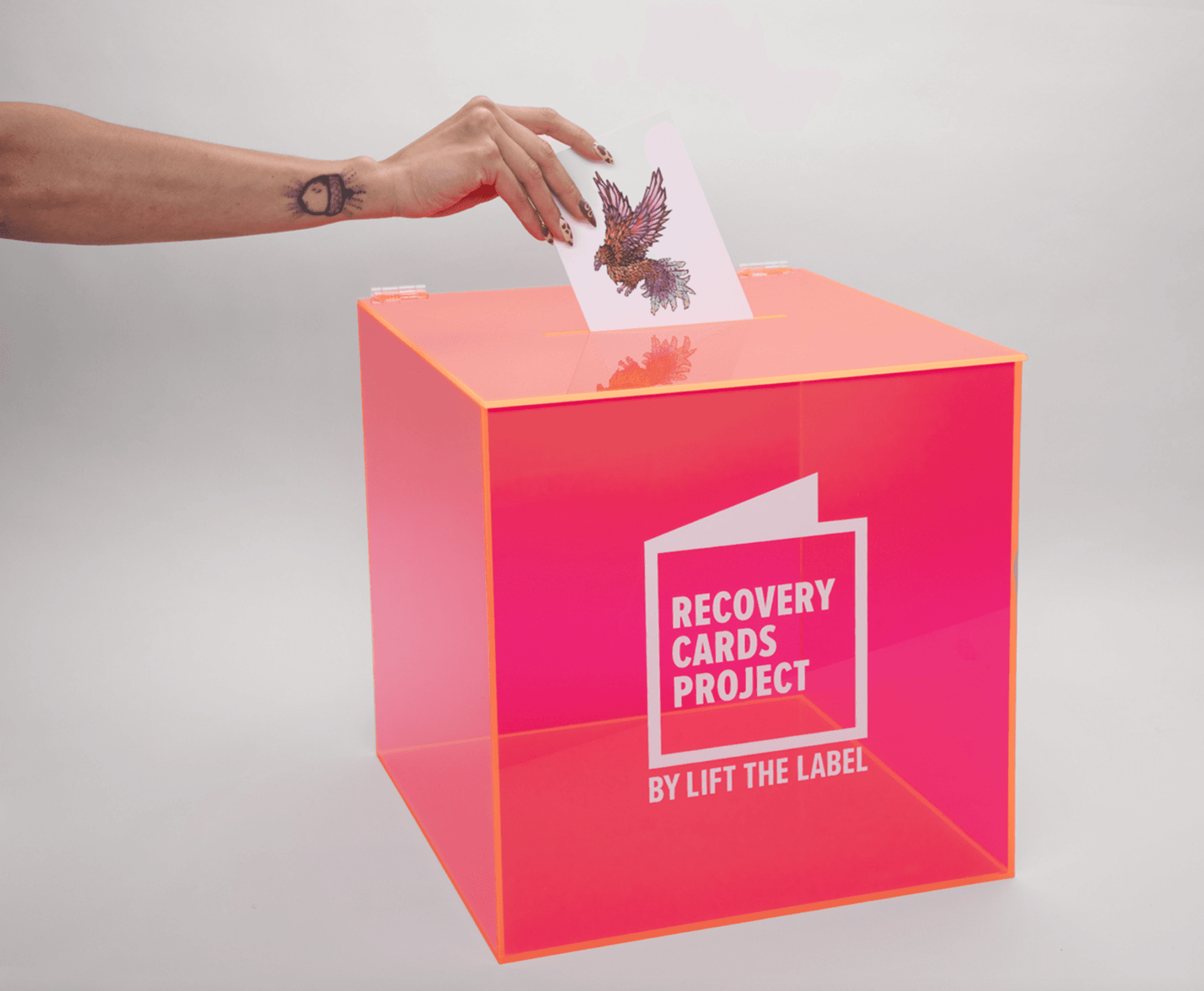 Recovery Cards Project - A featured project image showcasing the section details, design elements, and visual highlights.