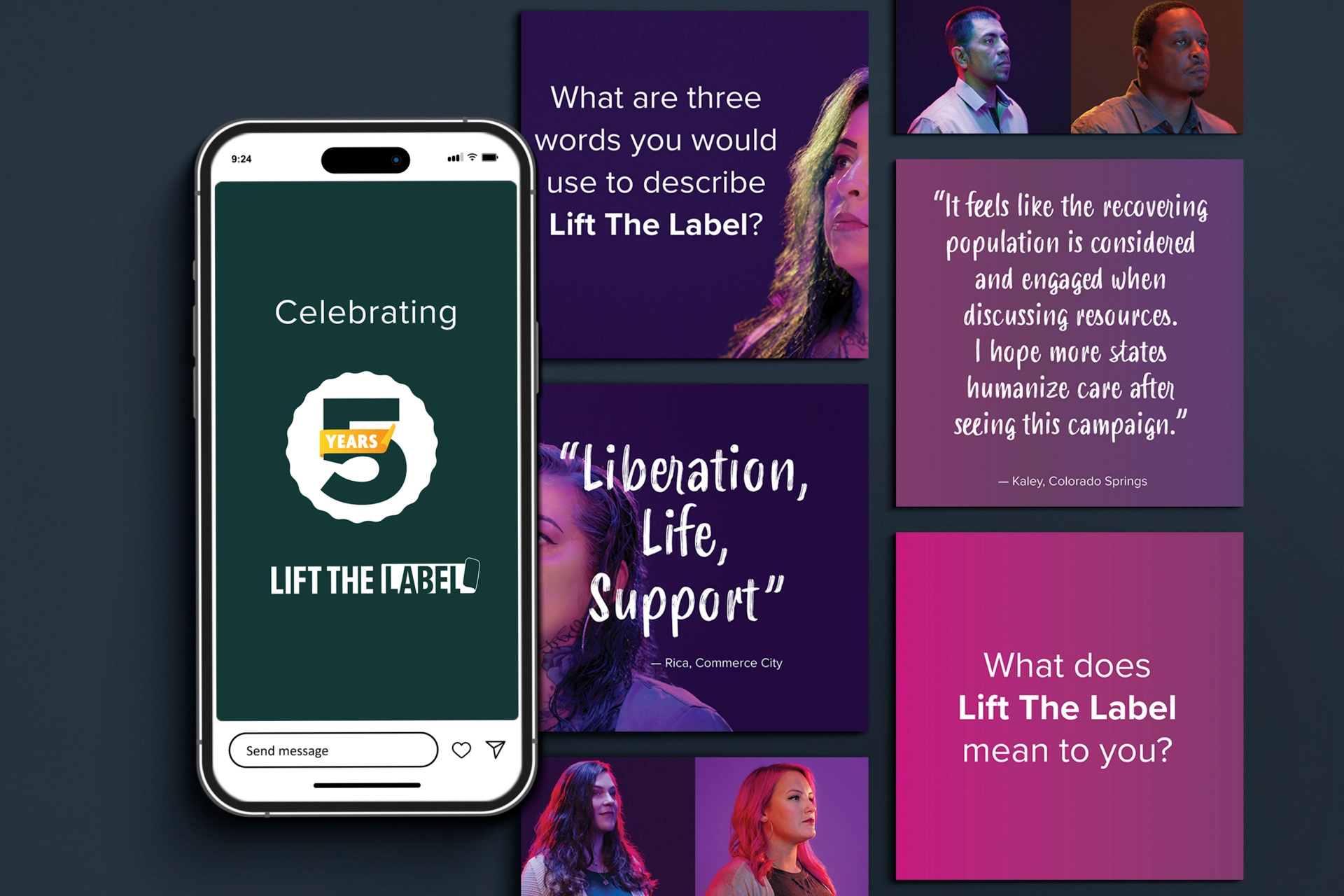 Solutions - A featured project image showcasing the section details, design elements, and visual highlights.