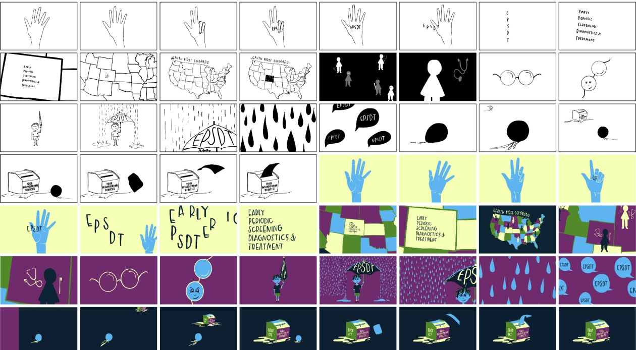 Process - A featured project image showcasing the section details, design elements, and visual highlights.